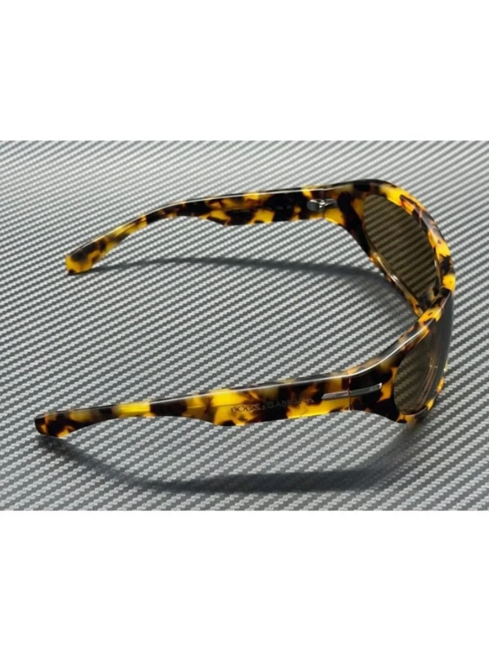 New Dolce & Gabbana Men Havana Honey Sunglasses 70-23-125